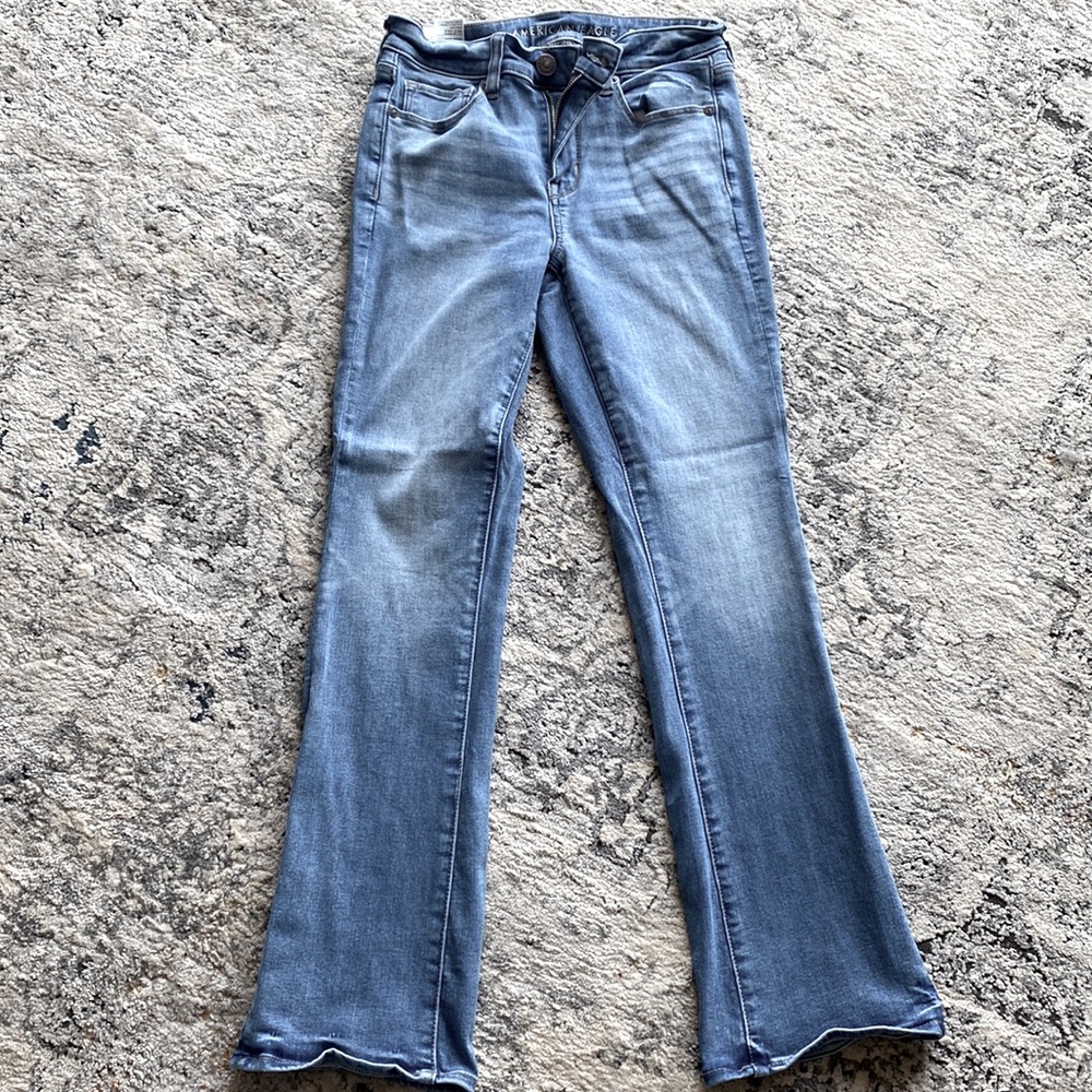 American Eagle Boot Cut Jeans Short
